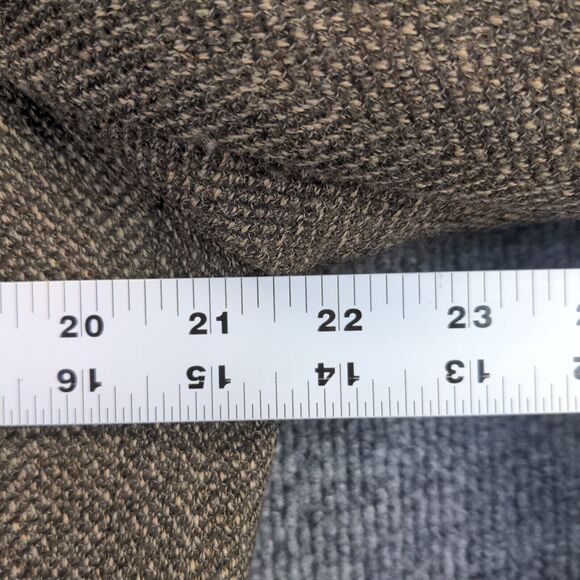 Joseph & Feiss International Mens 43 Soft Jacket Brown Shoulder Pads 3-Button - Picture 13 of 13